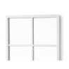 ESPELHO RECTANGULAR 6 QUADRADOS BRANCO