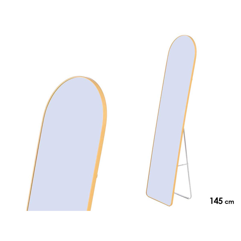 MIROIR OVALE SUPPORT OR