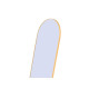 MIROIR OVALE SUPPORT OR