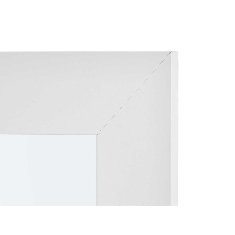 MIROIR 38X48 CADRE BLANC