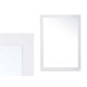 MIROIR BLANC 50 X 70 CM