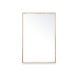 ESPELHO PAREDE MOLDURA MADEIRA 80 X 120 CM NATURAL