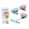 GRAPADORA 500 GRAPAS SURT 3 COLORES 6,5CM