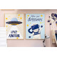 QUADRO INFANTIL ESPAÇO 60X80CM SORT 2 