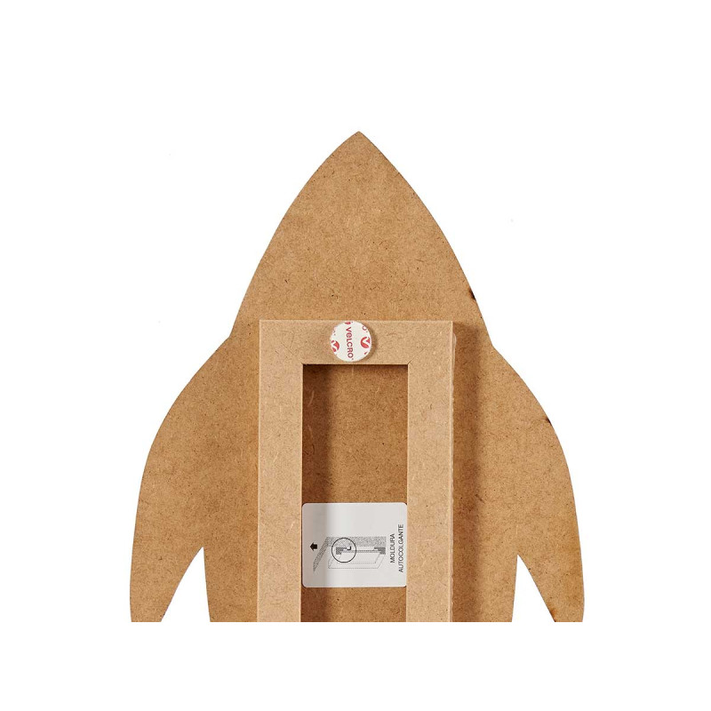 SILHOUETTE BOIS ESPACE 40CM SET 2 