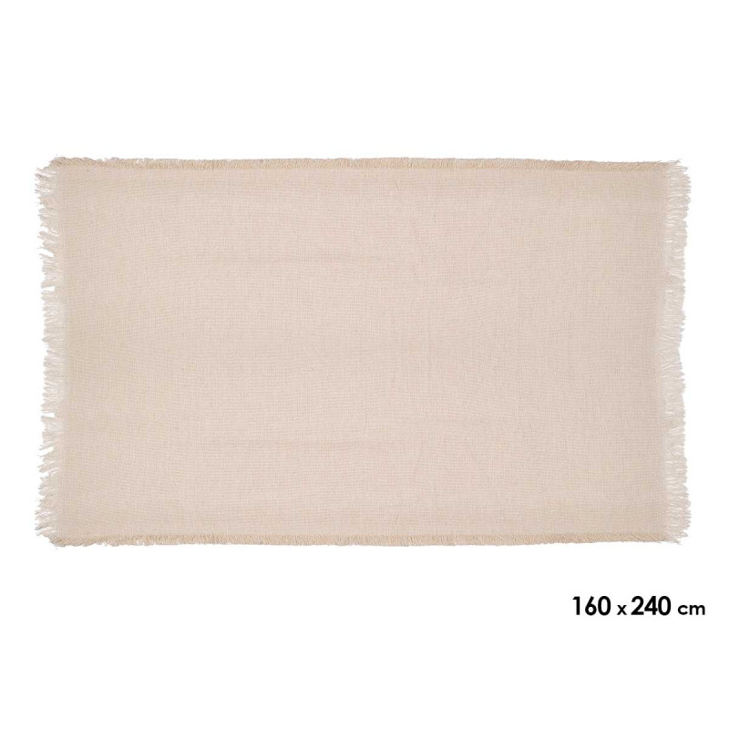 MULTIUSAGES BEIGE 160X240CM