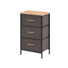 3 DRAWER CABINET GRAY