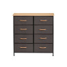 MEUBLE 8 TIROIRS GRIS