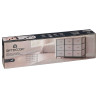 MEUBLE 9 TIROIRS GRIS