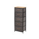 MEUBLE 5 TIROIRS GRIS