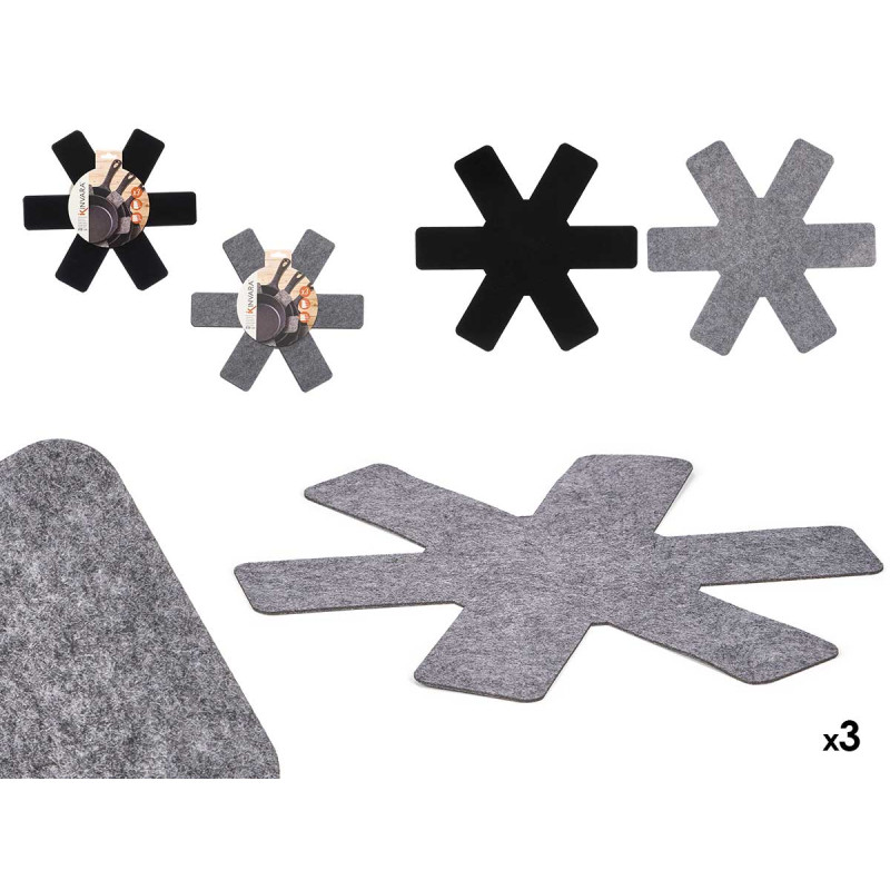 SET 3 FRYING PAN COVERS 2 PIECE SET