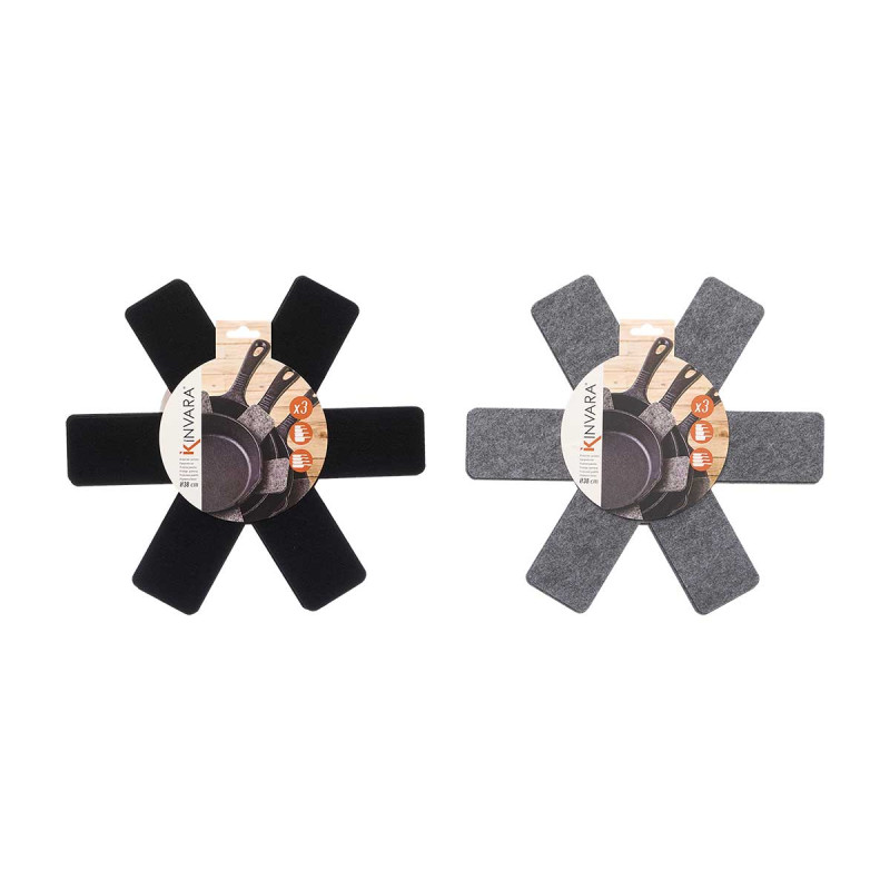 SET 3 FRYING PAN COVERS 2 PIECE SET