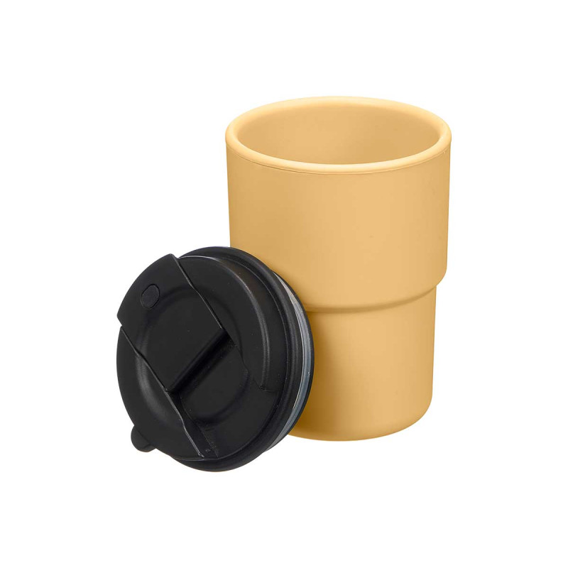CHÁVENA TAMPA CREME CINZA SORT 300ML
