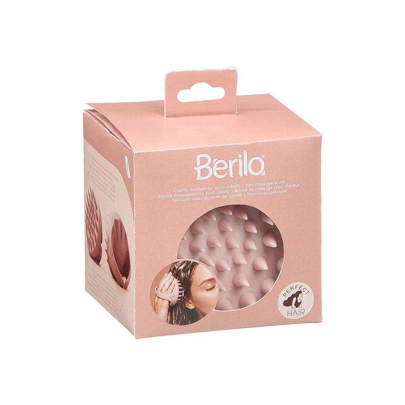 SPAZZOLA MASSAGGIO CAPELLI ROSA