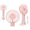 VENTILATORE PORTATILE ROSA