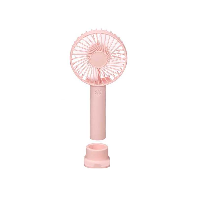VENTILATORE PORTATILE ROSA