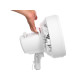 VENTILATORE A PIANTANA ALTA VELOCITA BIANCO 95W