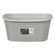 PANIER À LINGE ÉLÉGANCE GRIS CLAIR
