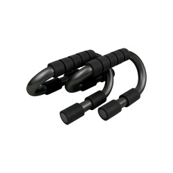 SET 2 BLACK PUSH-UP BARS