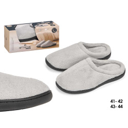 ZAPATILLA ESTAR POR CASA HOMBRE GRIS