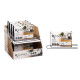 BLACK METAL KITCHEN PAPER ROLL HOLDER 