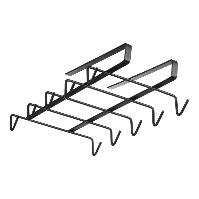 BLACK METAL MUGS HOLDER 