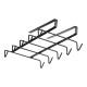 BLACK METAL MUGS HOLDER 
