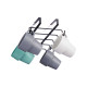 SUPPORTO NERO METALLO TAZZE