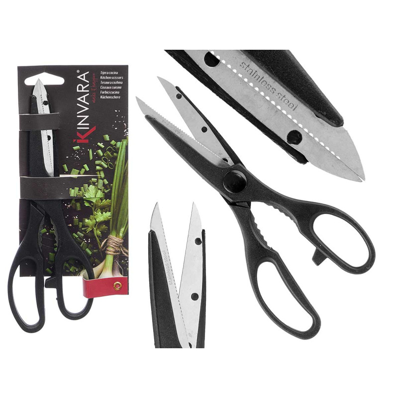 TESOURA DE COZINHA PRETA