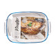 BANDEJA BOROSILICATO RECTANGULAR ASAS 3800ML