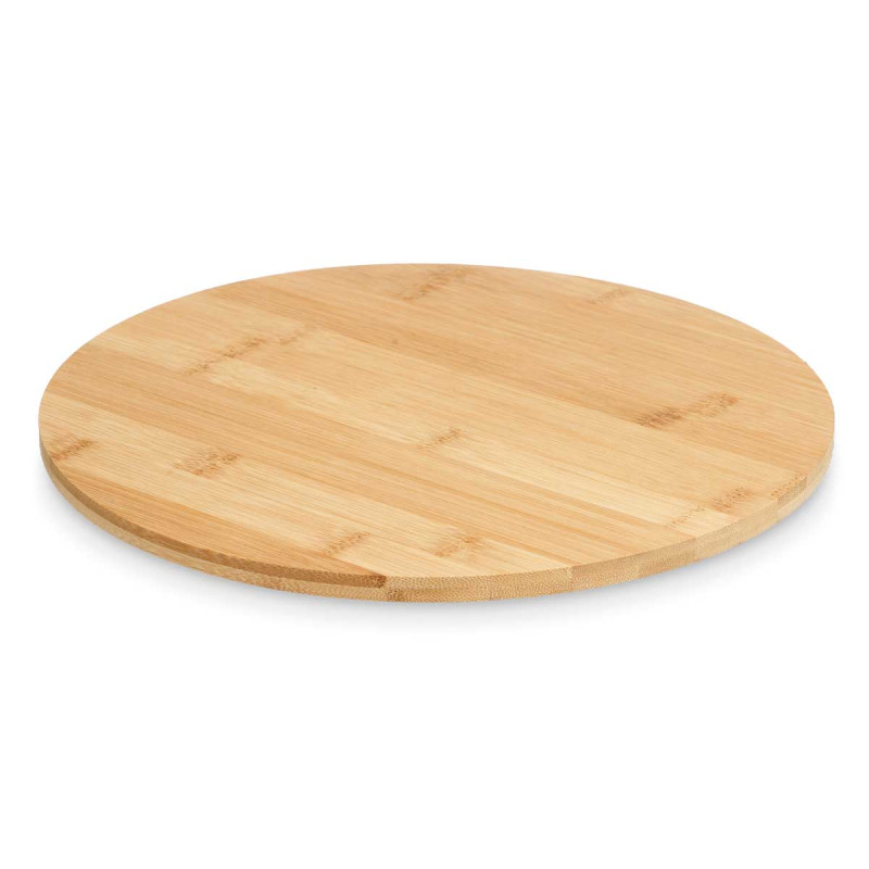 TABLA REDONDA GIRATORIA 30 CM BAMBU