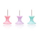CHINCHETAS 10 PZS GRANDE SURT 3 COLORES
