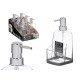 DISPENSER CUCINA TRASPARENTE GRIGIO 500ML