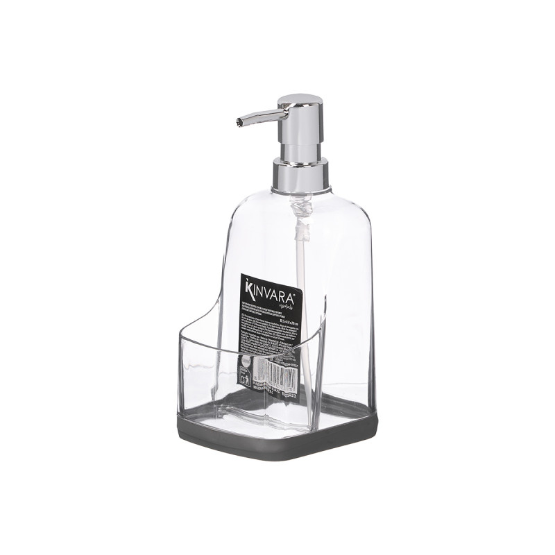 KITCHEN DISPENSER TRANSPARENT GRAY 500ML