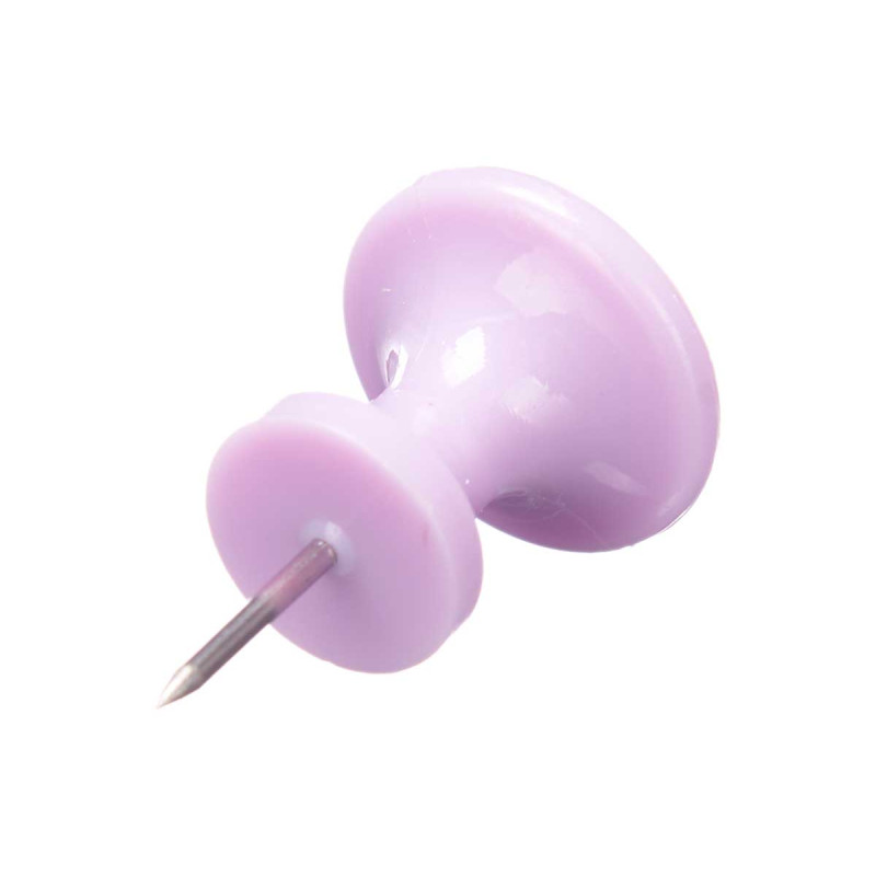 PUSHPINS 10 PCS LARGE ASSORT 3 COLOURS