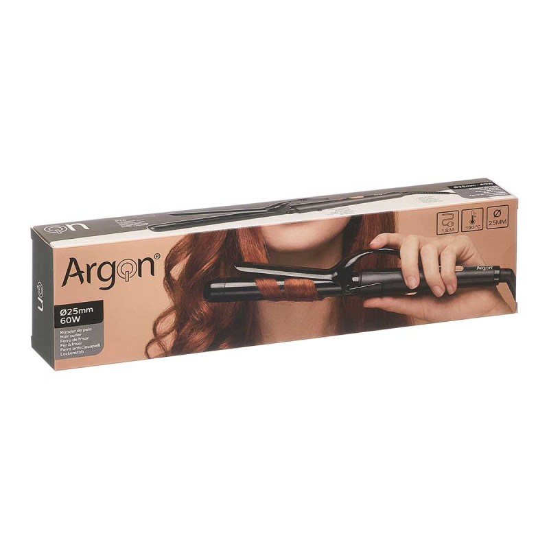 HAIR CURLER 25MM BLACK GOLDEN SOUFT TOUCH