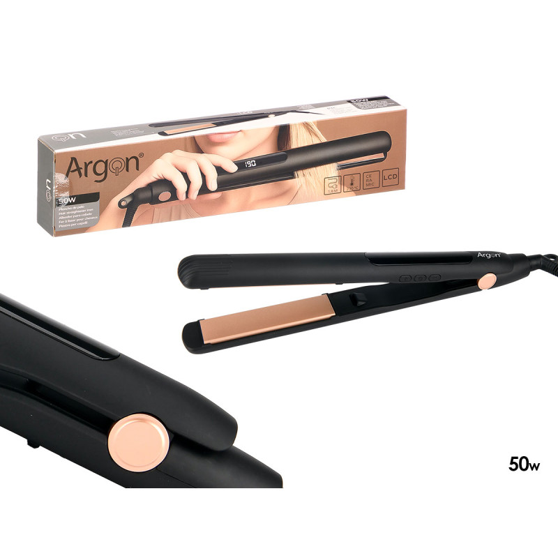 PLANCHA PELO CERAMICA LCD 50W ESTRECHA SOUFT TOUCH