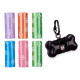 SET 7 ROLLS PET BAG DISPENSER 15 UNITS