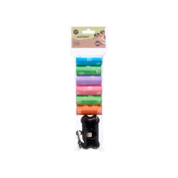 SET 7 ROULEAUX DISTRIBUTEUR DE SACS ANIMAUX 15 U.