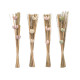 BOUQUET 3 FLEURS ASSORT 4 COULEURS
