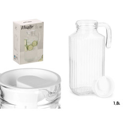 JARRA VIDRIO NEVERA 1,8L CON ASA