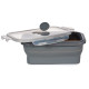 PORTAPRANZO SILIC RETTAN 540ML ANTRACITE