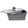 PORTAPRANZO SILIC RETTAN 540ML ANTRACITE