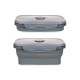 FIAMBRERA SILICONA RECTANGULAR 540ML ANTRACITA