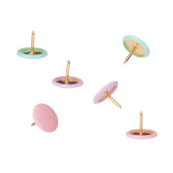 METAL PUSHPINS 60 PCS 