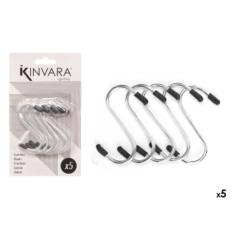 SET 3 SMALL METAL HOOKS 