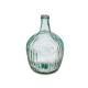 BOUTEILLE DÉCORATIVE VERRE RAYURES 4L