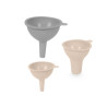 SET 3 ASSORTED FUNNELS GREY