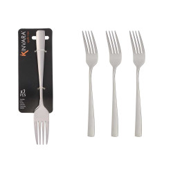 SET 3 FORCHETTE METALLICHE