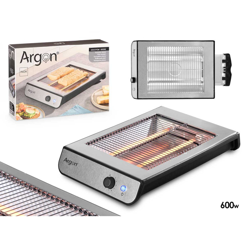 TOSTADOR PLANO ACERO 600W